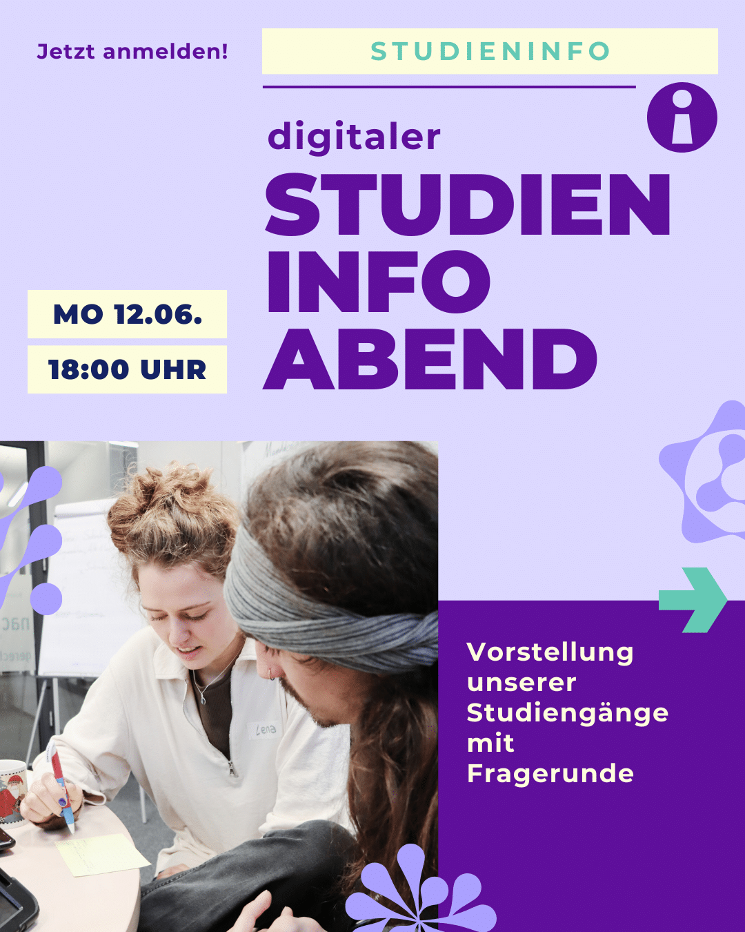 Studieninfoabend 12.06.25