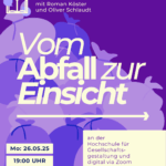 Event und Autorengespräch an der HfGG mit Dr. Roman Köster und Oliver Schlaudt