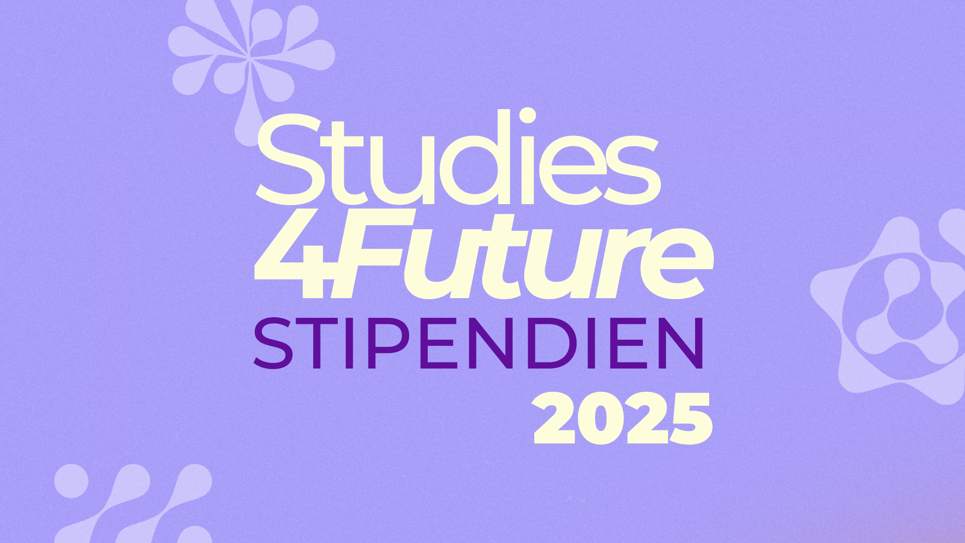 Studies4Future Stipendien