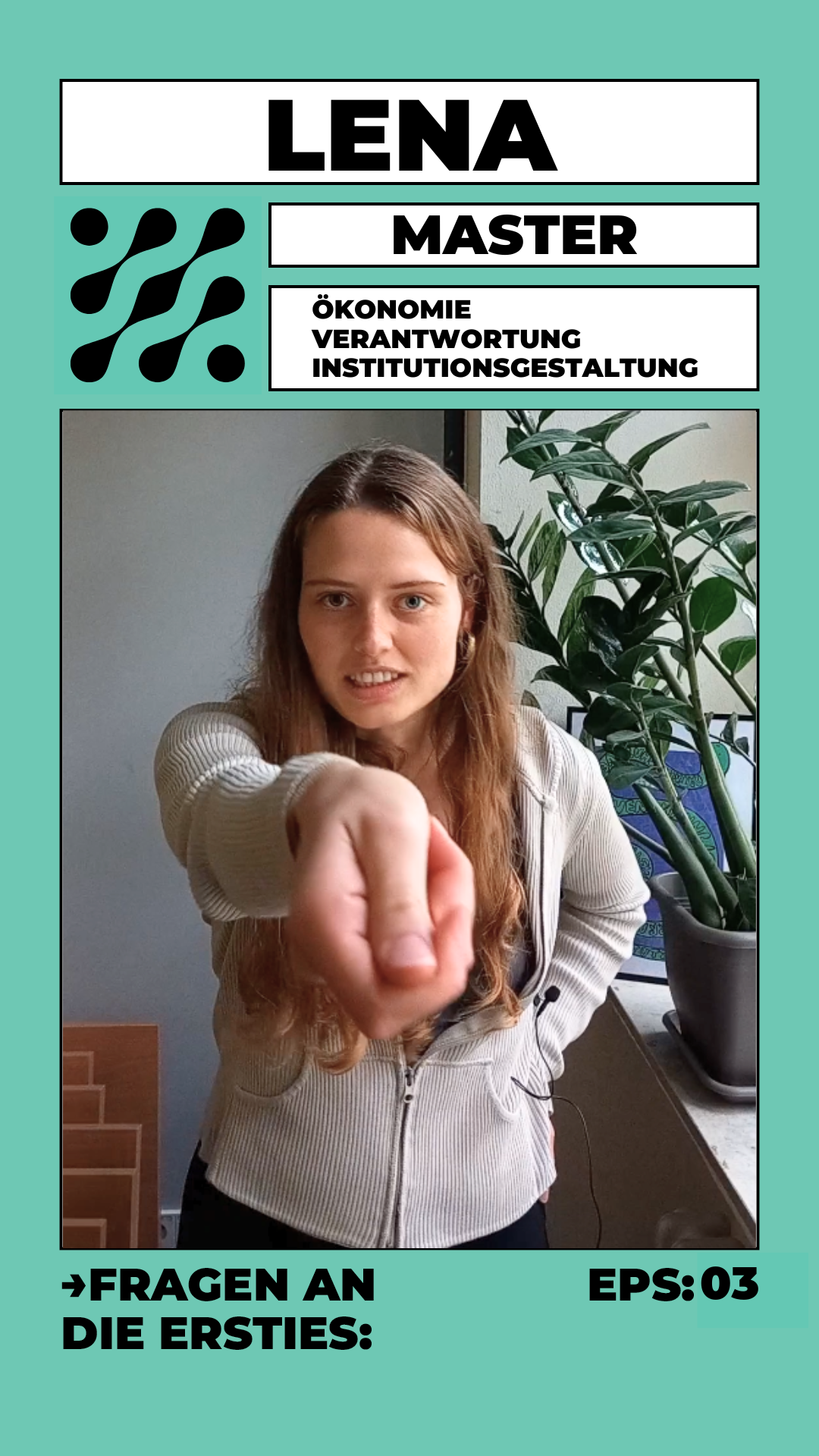 Lena, Studentin des Masters ÖVI an der HfGG