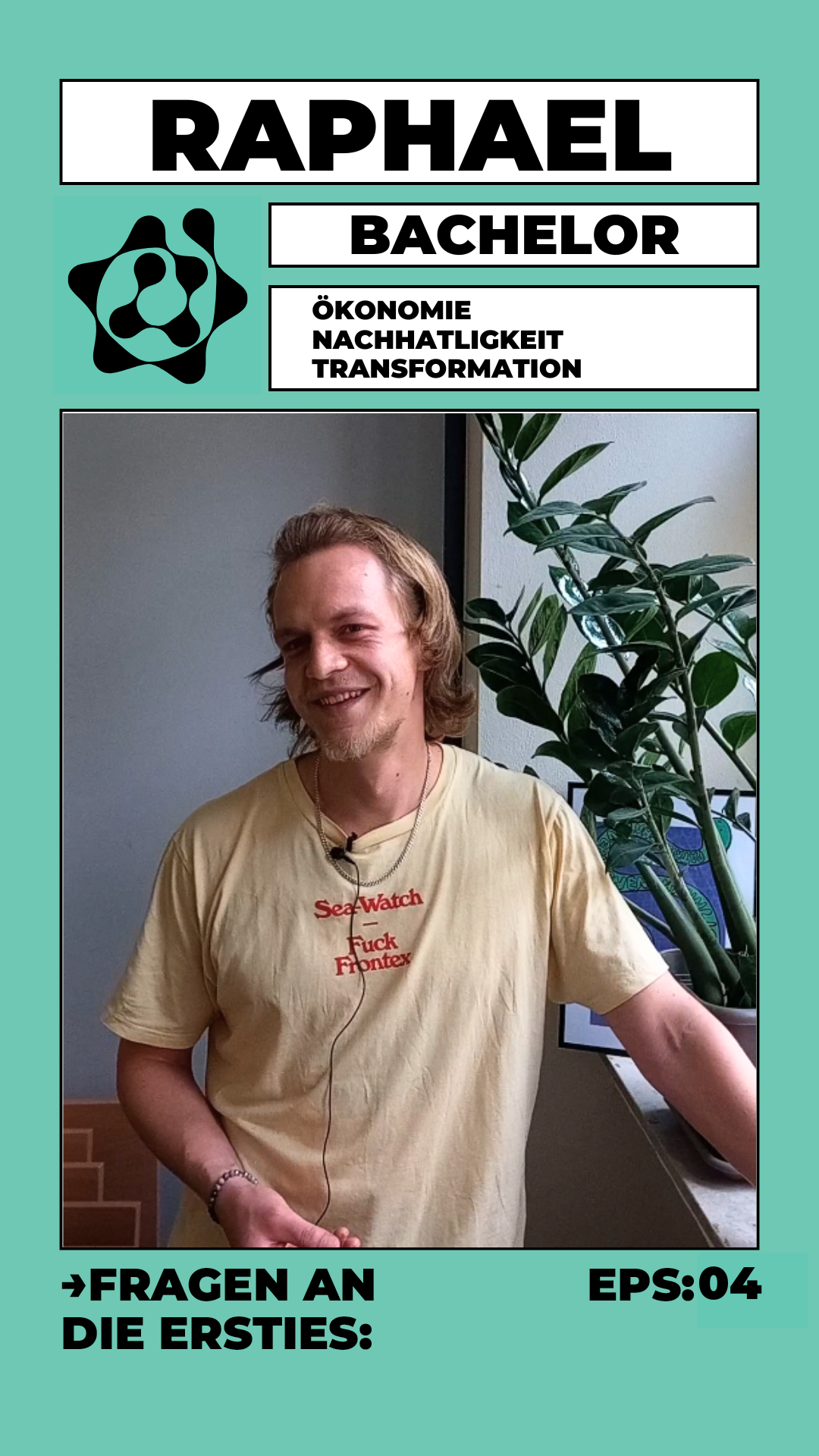 Raphael, Student des Bachelors ÖNT an der HfGG.