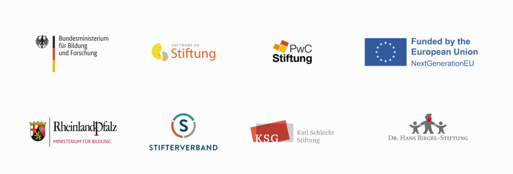 4FutureLabs FördererInnen und PartnerInnen: Logos der unterstützenden Institute und Stiftungen