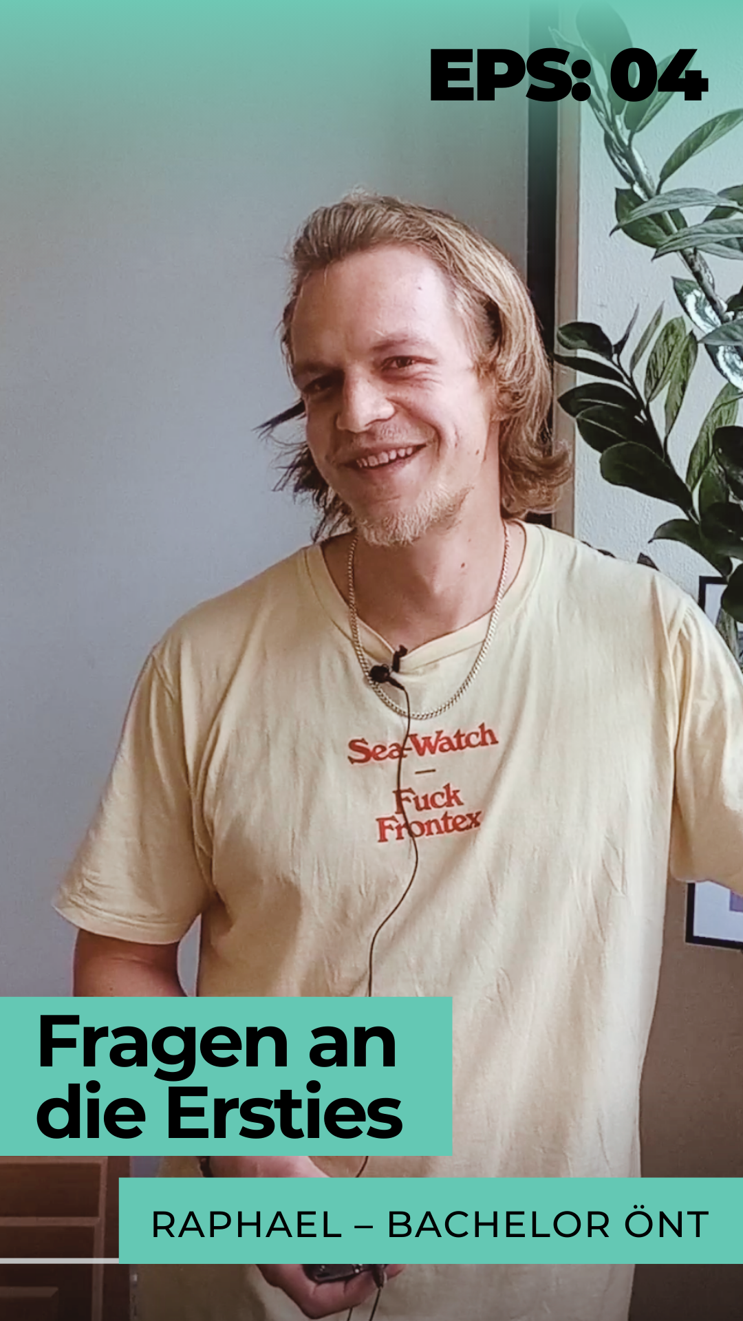Raphael, Student des Bachelors ÖNT an der HfGG.