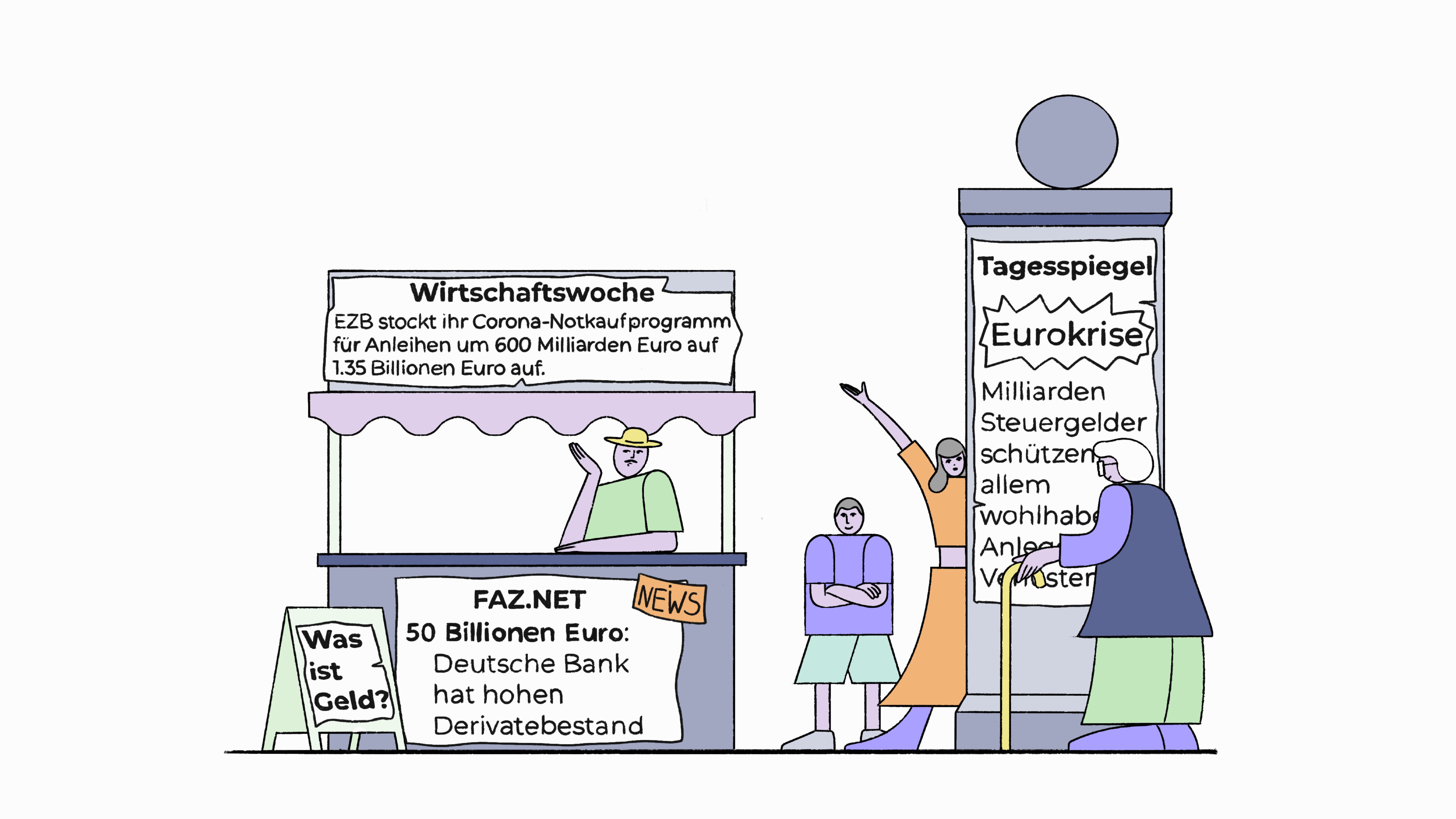 Vorschaubild zum Lernmodul 'Was ist Geld?' des Digitalen Transformationscampus der Hochschule für Gesellschaftsgestaltung