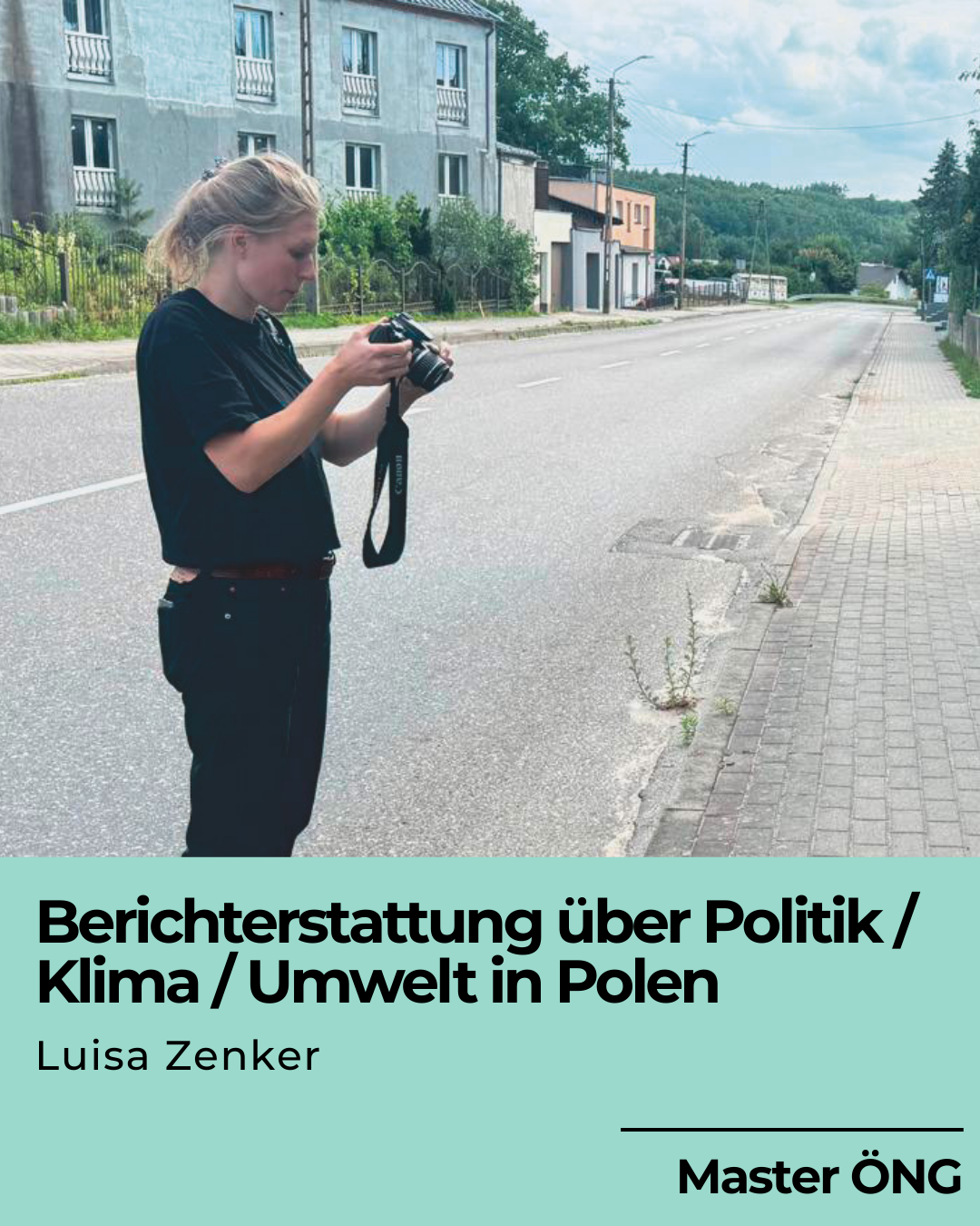 Foto von Studentin Luisa der Hochschule für Gesellschaftsgestaltung