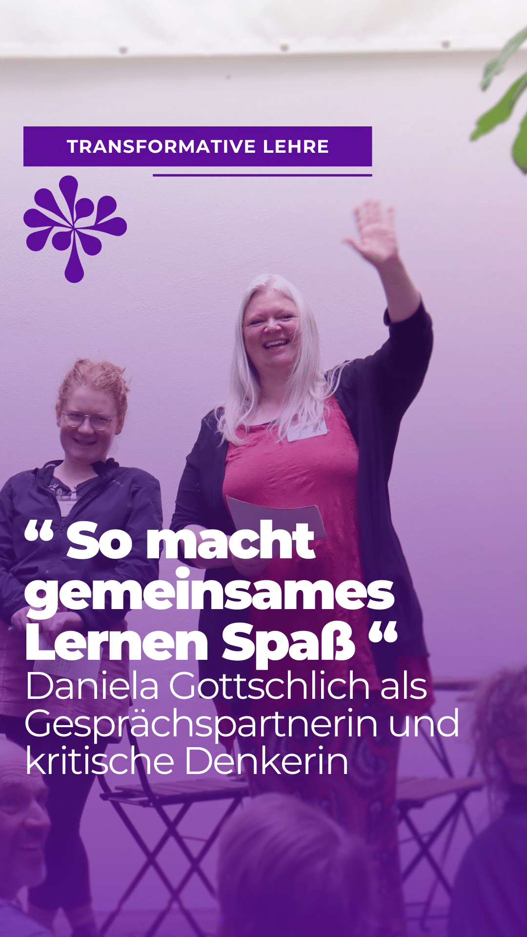 Daniela Gottschlich, Studiengangsleiterin Master ÖNG, berichtet über die Lernkultur an der Hochschule - YouTube-Video